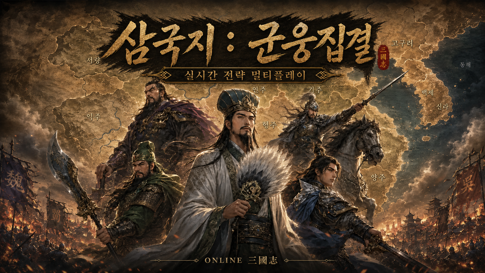 삼국지 : 군웅집결 공식 메인 이미지